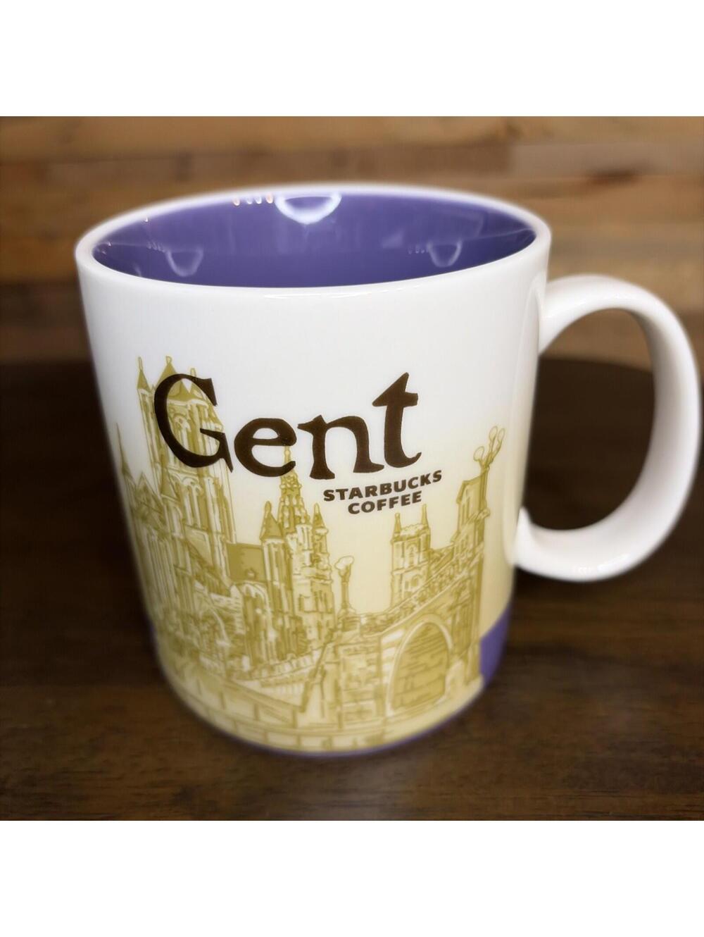 Starbucks Gent Coffee Mug 2012 Global Icon City Series Cityscape Travel Ceramic